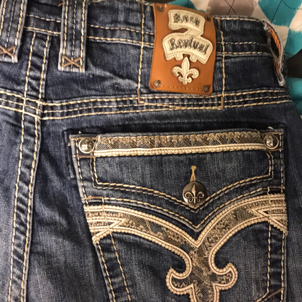 Rock Revival long blue jeans